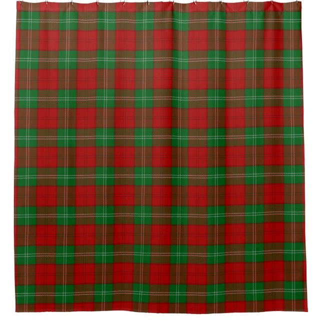 Cortina Para Chuveiro Lennox Tartan (Frente)