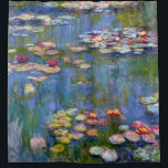 Cortina Para Chuveiro Lírios d'água 1916, por Claude Monet<br><div class="desc">Ventiladores de arte clássica podem desfrutar desta cortina de chá com um impressão da pintura da obra-prima: "Water Lily", por Claude Monet, pintado em 1916. As cores foram melhoradas e limpas levemente para que esse impressionista se sinta animado. Até os fãs que não fazem arte podem desfrutar disso como uma...</div>