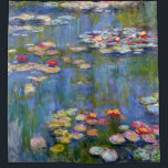 Cortina Para Chuveiro Lírios d'água 1916, por Claude Monet<br><div class="desc">Ventiladores de arte clássica podem desfrutar desta cortina de chá com um impressão da pintura da obra-prima: "Water Lily", por Claude Monet, pintado em 1916. As cores foram melhoradas e limpas levemente para que esse impressionista se sinta animado. Até os fãs que não fazem arte podem desfrutar disso como uma...</div>