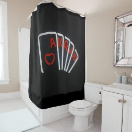 Cortina Para Chuveiro Lucky Royal Flush