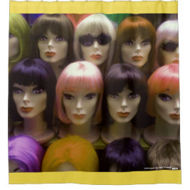 Cortina Para Chuveiro Mannequins