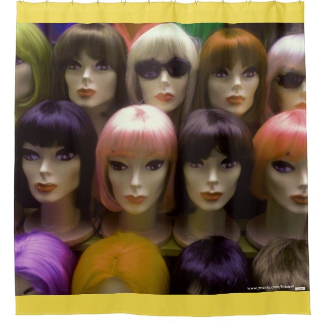 Cortina Para Chuveiro Mannequins (Frente)