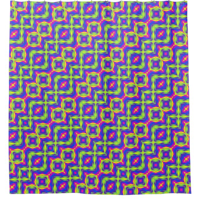 Cortina Para Chuveiro Modern Native American 25 (Frente)