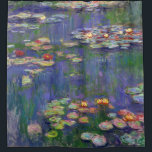 Cortina Para Chuveiro Monet Water Lily - Pintura de plataforma<br><div class="desc">Monet Water Lily - Esta pintura clássica de Monet foi pintada por Claude Monet em 1916. Faz parte da sua famosa coleção de lírios aquáticos onde ele pinta em seu jardim em Giverney,  França. Uma pintura de obra-prima.</div>