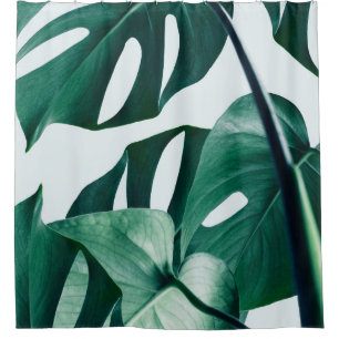 Cortina Para Chuveiro Monstera