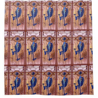 Cortina Para Chuveiro O galgo no vidro