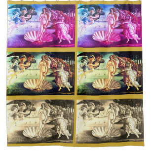 Cortina Para Chuveiro O nascimento de Venus