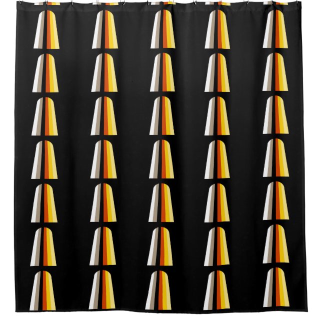 Cortina Para Chuveiro Orgulho de Cabelo Longo (Frente)