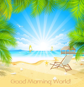 Download Cortinas de chuveiro de praia tropical For Android