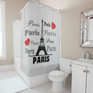 Cortina Para Chuveiro Paris