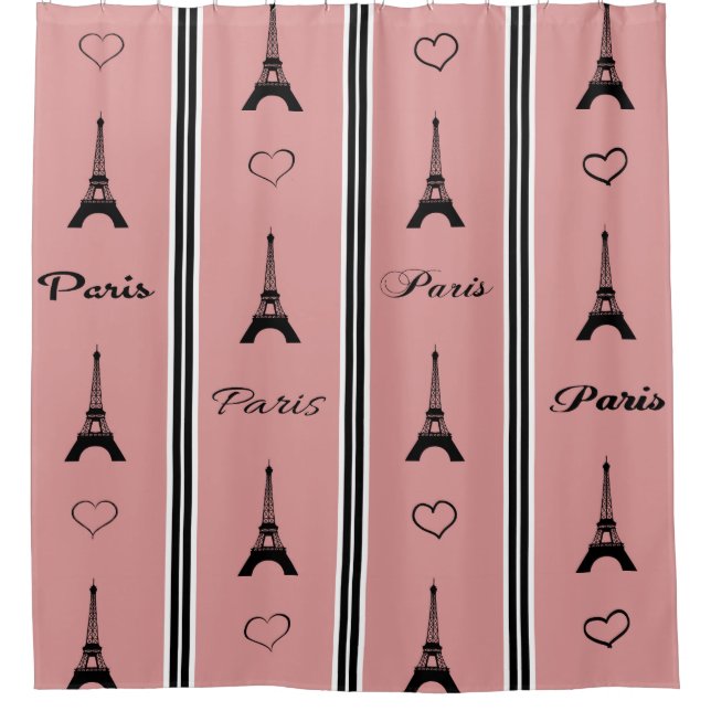 Cortina Para Chuveiro Paris (Frente)