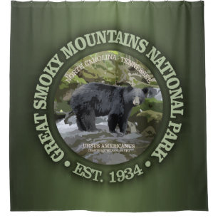 Cortina Para Chuveiro Parque nacional de Great Smoky Mountains