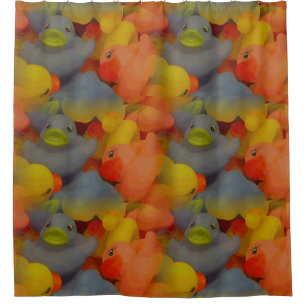 Cortina Para Chuveiro Patos Amok