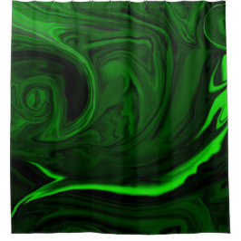 Cortina Para Chuveiro pedra verde-malaquita