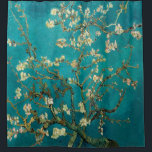 Cortina Para Chuveiro Pintura de Almond Blossoms Vincent van Gogh<br><div class="desc">Almond Blossoms é de um grupo de várias pinturas feitas em 1888 e 1890 por Vincent van Gogh em Arles e Santo-Rémy, sul da França, de amendoeiras floridas. Árvores floridas eram especiais para Van Gogh. Representavam despertar e esperança. Ele gostava deles esteticamente e achava alegria em pintar árvores floridas. Os...</div>