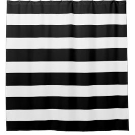 Cortina Para Chuveiro PixDezines DIY preto ajustável a cores