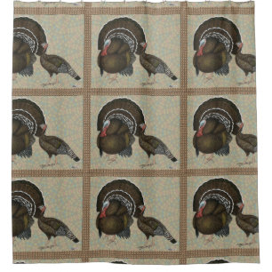 Cortina Para Chuveiro Retrato de Bronze Padrão para Perus