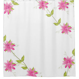 Cortina Para Chuveiro Sangue Rosa