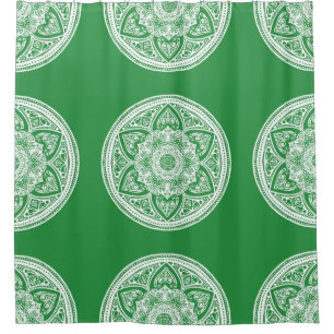 Cortina Para Chuveiro Seaweed Mandala
