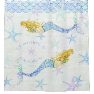 Wallpaper Cortinas Para Banheiro Estrela Do Mar Azul Zazzle Com Br For Android