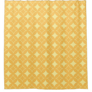 Cortina Para Chuveiro Shippo amarelo