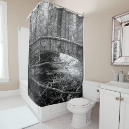 Cortina Para Chuveiro Sobre O Rio