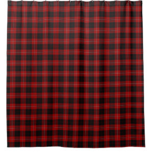 Cortina Para Chuveiro Tartan escocês da herança de Cunningham do clã