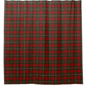 Cortina Para Chuveiro Tartan escocês da herança de MacGregor Gregor do