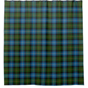 Cortina Para Chuveiro Tartan escocês da herança de MacNeil do clã