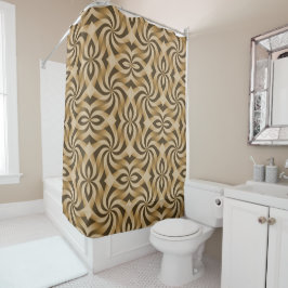 Cortina Para Chuveiro Taupe elegante