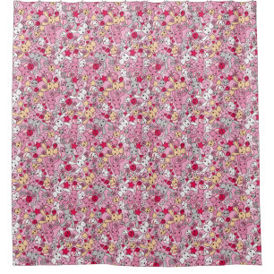 Cortina Para Chuveiro Teste padrão de Kawaii