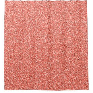 Cortina Para Chuveiro Textura colorida do brilho do rosa do aniversário
