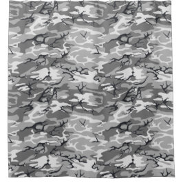 Cortina Para Chuveiro Urban Camo