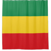 Verde, ouro (amarelo) e bandeira das cores