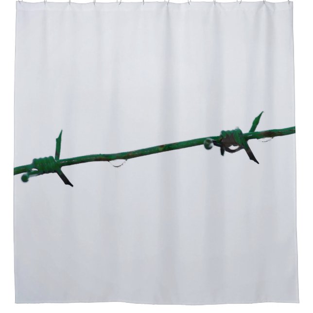 Cortina Para Chuveiro Wet Barbed Wire (Frente)