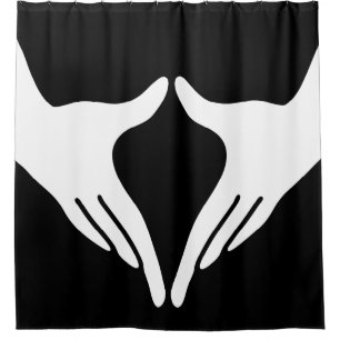 Cortina Para Chuveiro Yoga Yoni Mudra