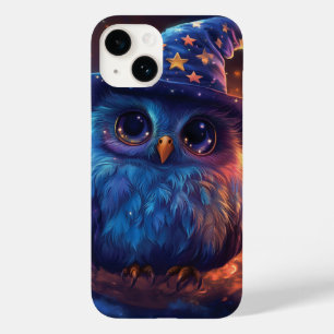 Coruja Bonita na Lua: Arte de Fantasia Mágica