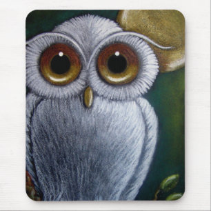 CORUJA BRANCA Mousepad da FANTASIA
