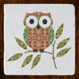 Coruja Coruja Coruja Trivet