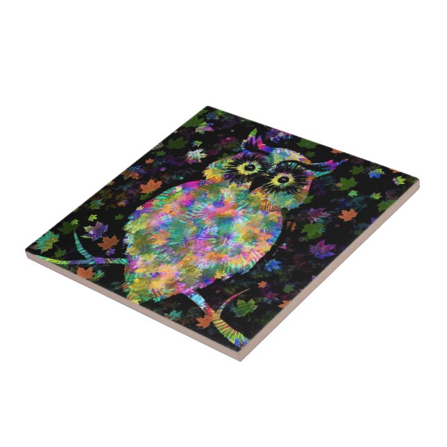 Coruja da Noite de Arte - Coleção de Desenhos Migr (Lateral)