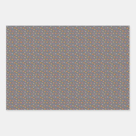 Coruja de inverno Papel de enrolamento Conjunto de