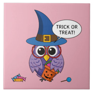 Coruja do Assistente de Cartoons - Trick ou Tratar