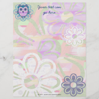 Coruja Floral