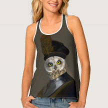 Coruja na Armadura Militar - Rembrandt Spoof