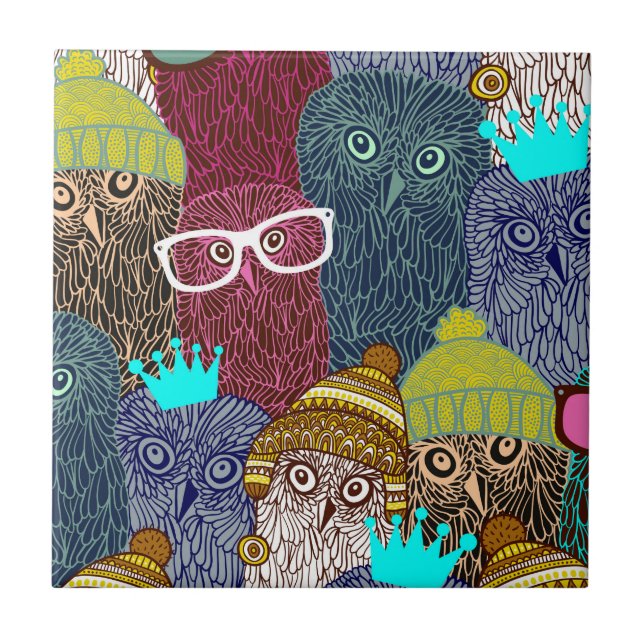 Coruja na coroa (Frente)