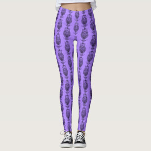 Coruja (roxa) - Leggings