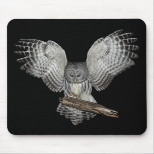 Coruja sagrado Mousepad