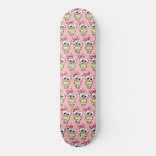 Coruja Skateboard (Frente)
