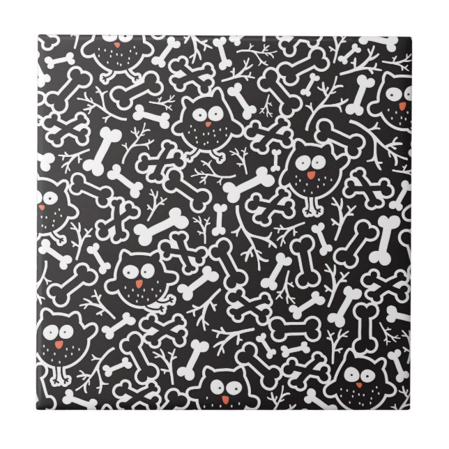 Corujas e ossos (Frente)