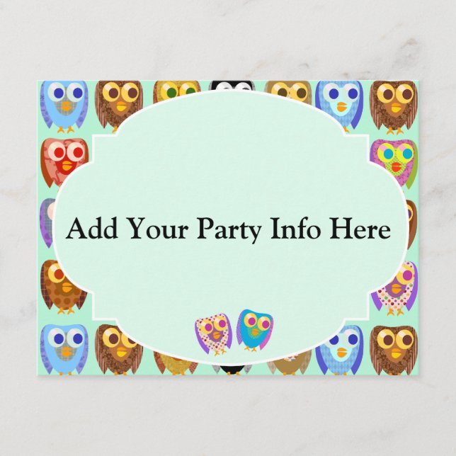 Corujas Tão Bonitas (Frente)